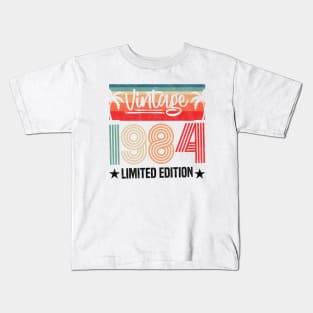 Vintage 1984 Limited Edition - 39th Birthday Vintage Design Kids T-Shirt